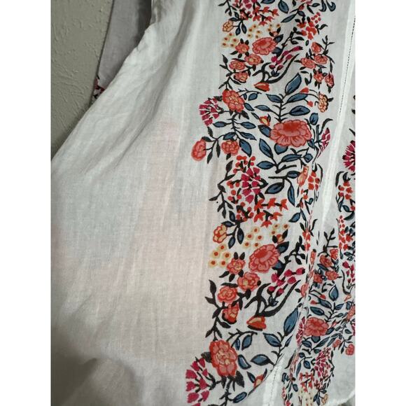 Roberta Roller Rabbit Floral Tunic Size Small - Picture 6 of 6